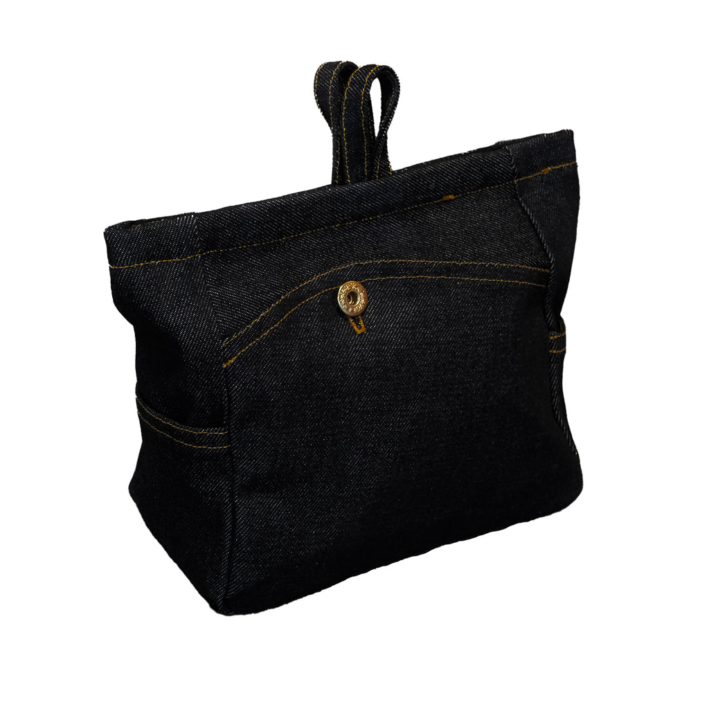 indigo chalk bag