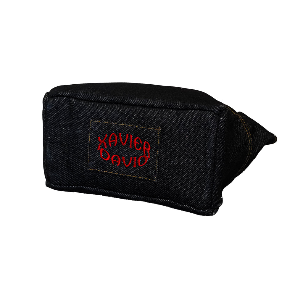 indigo chalk bag